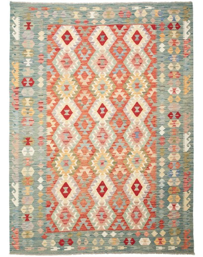 Tappeto Kilim Afghanistan marrone 183x247