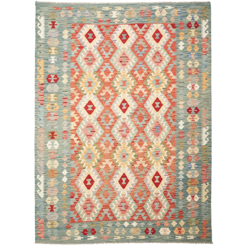 Tappeto Kilim Afghanistan marrone 183x247