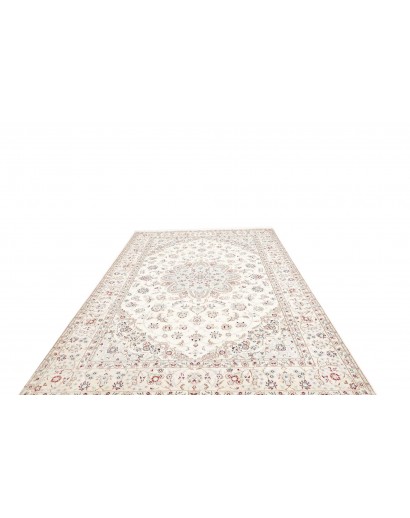 Tappeto Nain 9La Persia bianco marrone 196x300