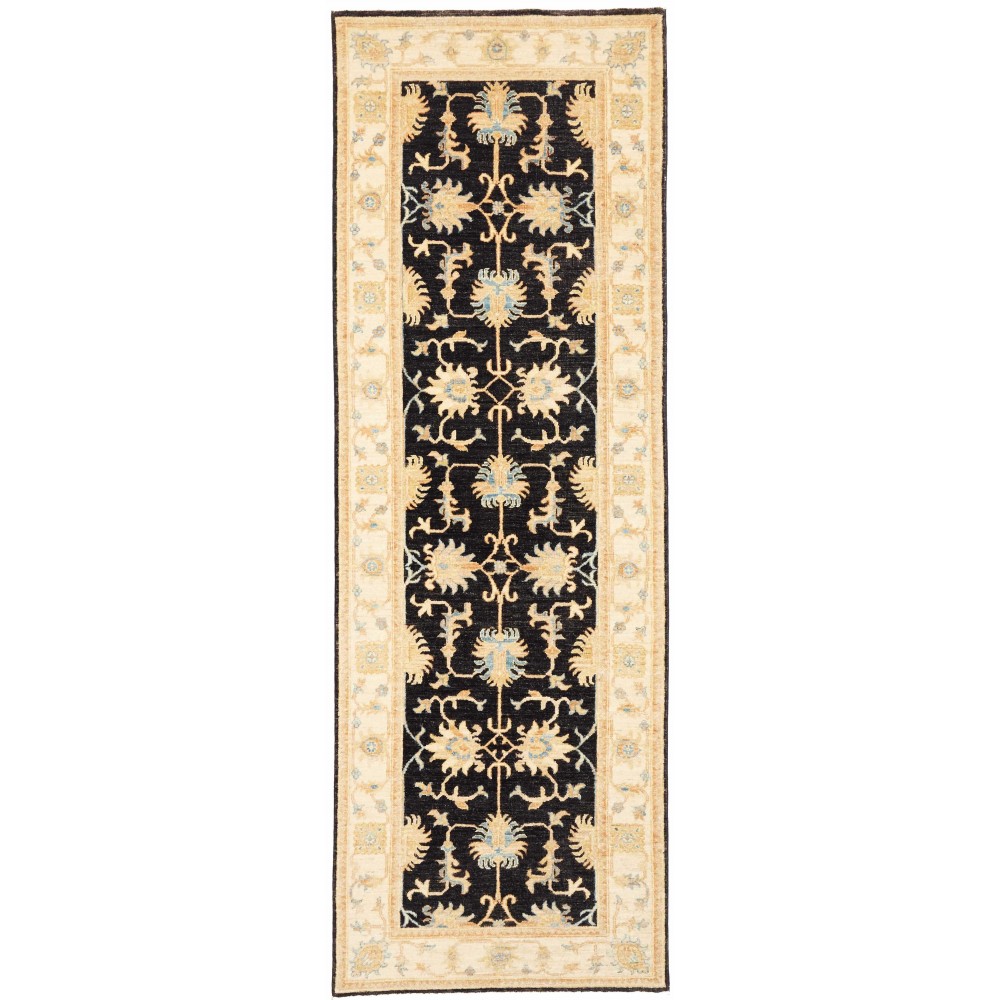 Tappeto Zigler Fine Pakistan grigio 85x254