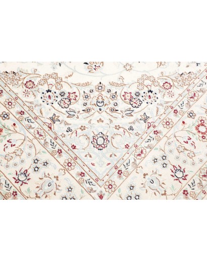 Tappeto Nain 9La Persia bianco marrone 196x300