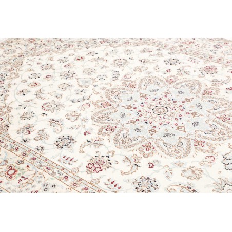 Tappeto Nain 9La Persia bianco marrone 196x300