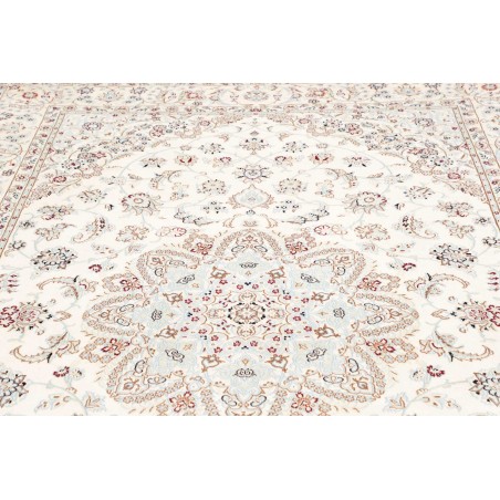 Tappeto Nain 9La Persia bianco marrone 196x300