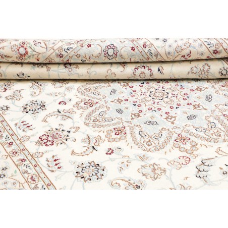 Tappeto Nain 9La Persia bianco marrone 196x300