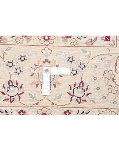 Tappeto Nain 9La Persia bianco marrone 196x300