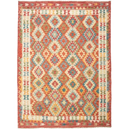Tappeto Kilim Afghanistan marrone 182x249