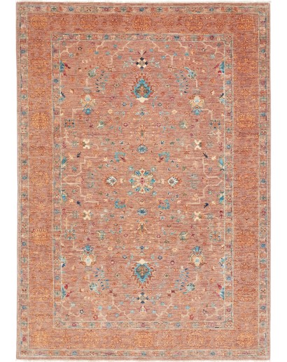 Tappeto Zigler Fine Pakistan marrone bianco 166x238