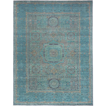 Tappeto Mamlouk Pakistan grigio bianco 177x235