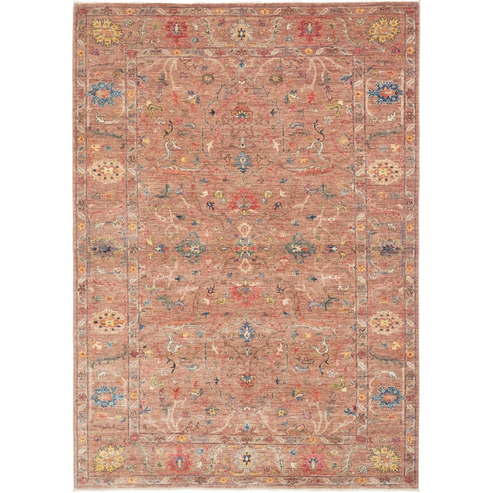 Tappeto Zigler Fine Pakistan marrone bianco 168x239