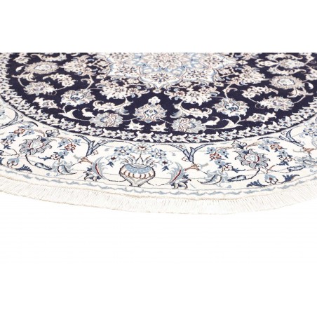 Tappeto Nain Kashmar Persia grigio 203x210