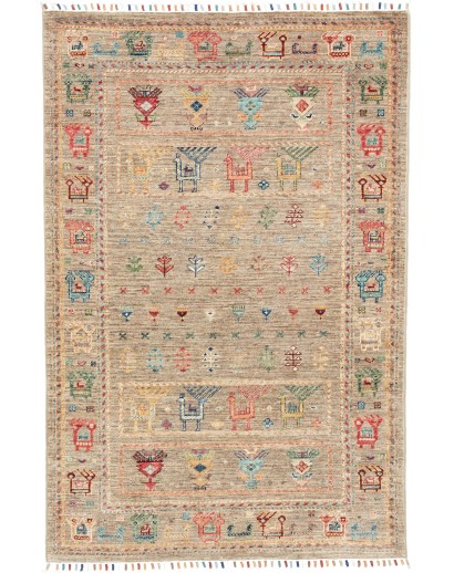 Tappeto Rubin Pakistan marrone 100x150
