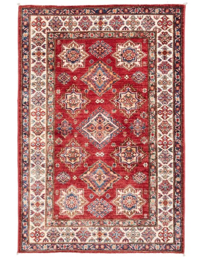 Tappeto Kazak Fine Pakistan marrone beige 100x148