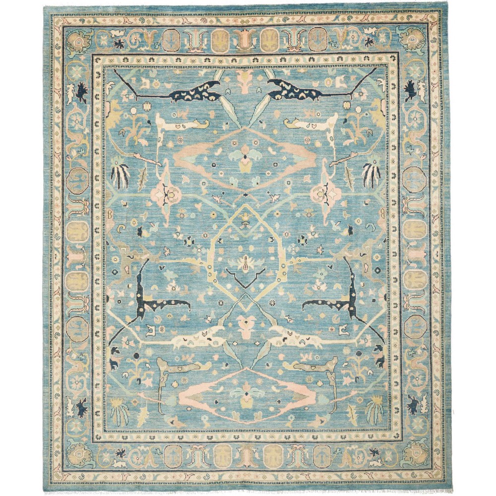 Tappeto Zigler Pakistan beige azzurro 247x294 Tappeto Zigler Pakistan beige azzurro 247x294