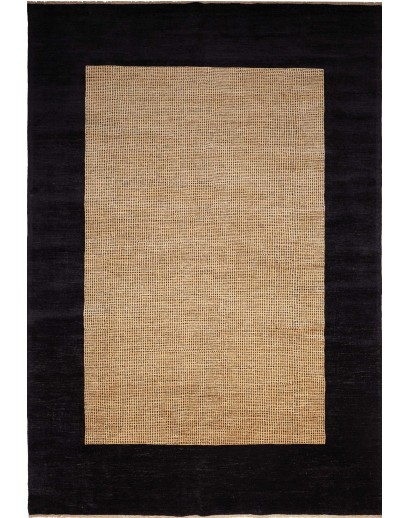 Tappeto Shayan Pakistan blu marrone 142x201