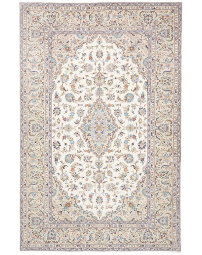 Tappeto Kashan Persia bianco 195x300