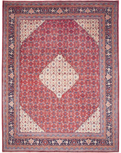 Tappeto Sarough Persia marrone grigio 305x395