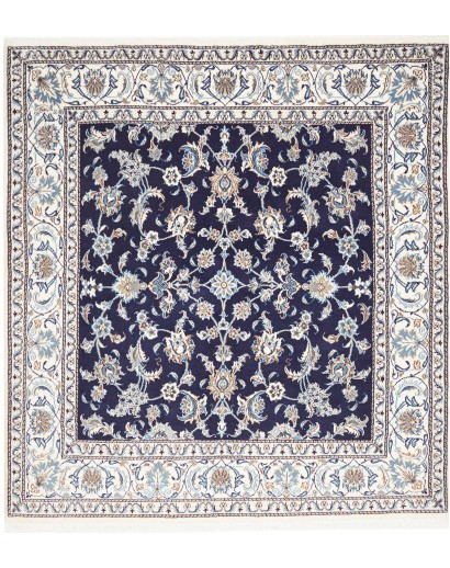 Tappeto Nain Kashmar Persia grigio 198x214