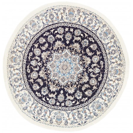 Tappeto Nain Kashmar Persia grigio 202x207