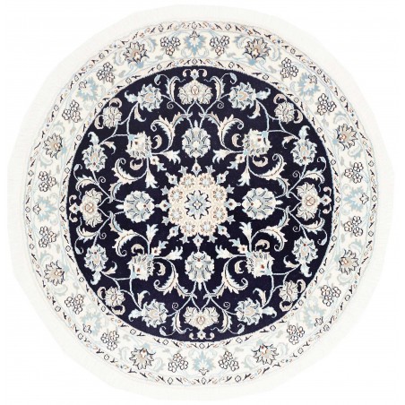 Tappeto Nain Kashmar Persia grigio 146x150