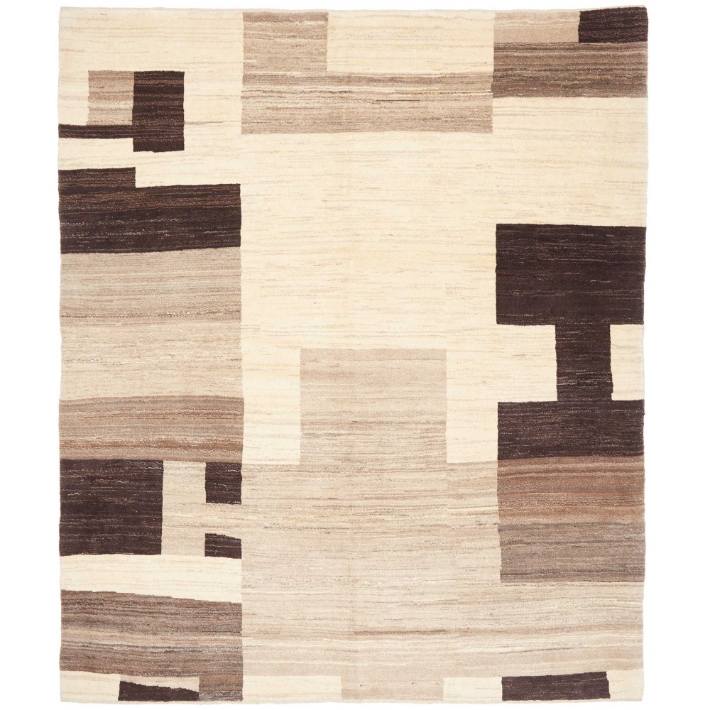Tappeto Gabbeh Fine Persia giallo grigio 200x238