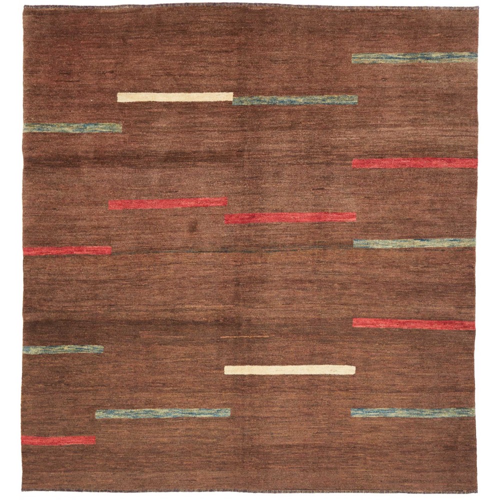Tappeto Gabbeh Fine Persia marrone 220x234