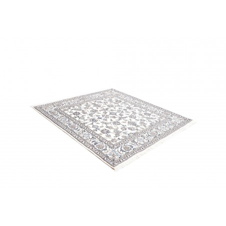 Tappeto Nain Kashmar Persia beige grigio 198x208