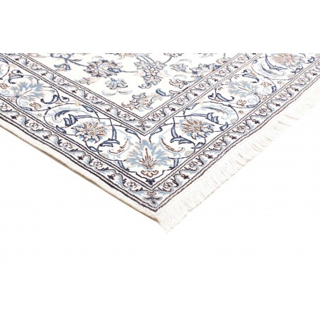 Tappeto Nain Kashmar Persia beige grigio 198x208