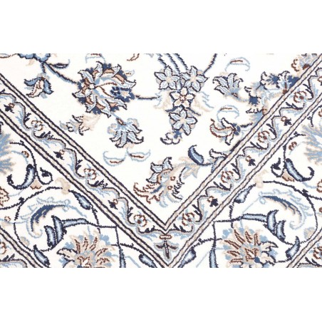 Tappeto Nain Kashmar Persia beige grigio 198x208