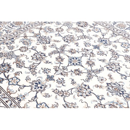 Tappeto Nain Kashmar Persia beige grigio 198x208