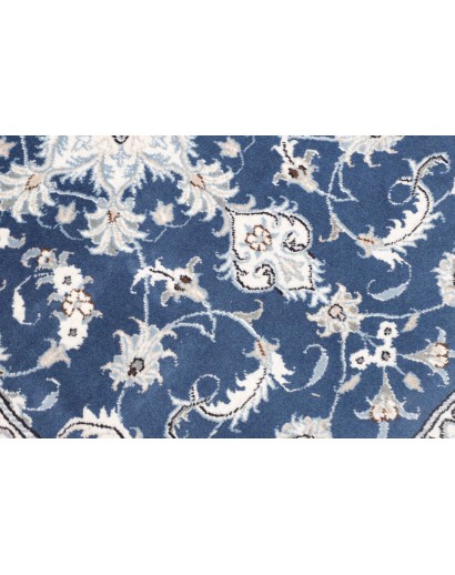 Tappeto Nain Kashmar Persia grigio bianco 92x138