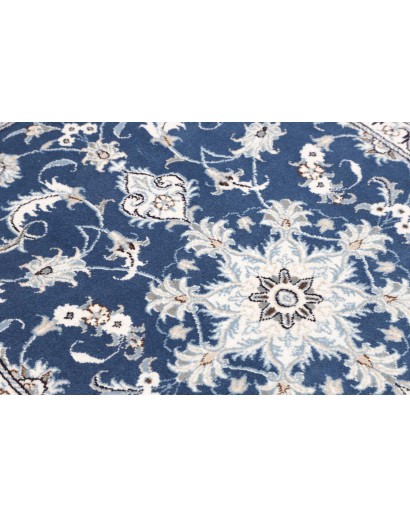 Tappeto Nain Kashmar Persia grigio bianco 92x138