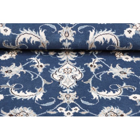 Tappeto Nain Kashmar Persia grigio bianco 92x138