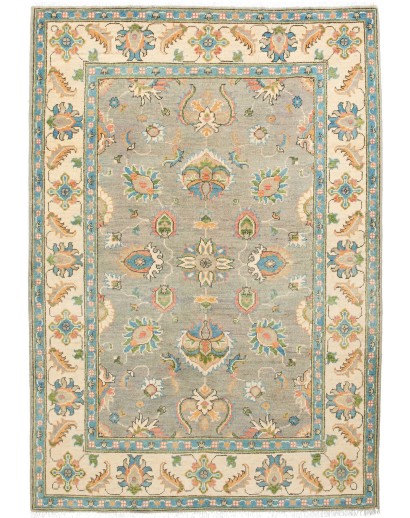 Tappeto Zigler Pakistan marrone grigio 119x174