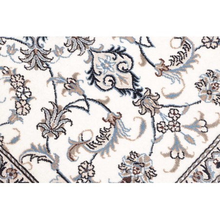 Tappeto Nain Kashmar Persia beige grigio 88x145