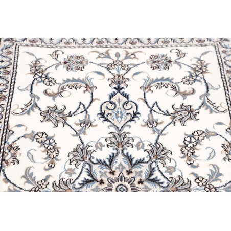 Tappeto Nain Kashmar Persia beige grigio 88x145