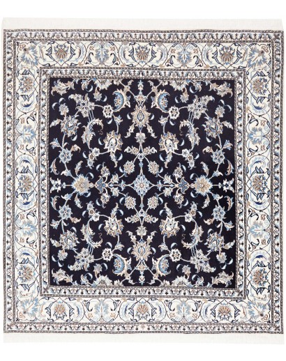 Tappeto Nain Kashmar Persia grigio 197x218