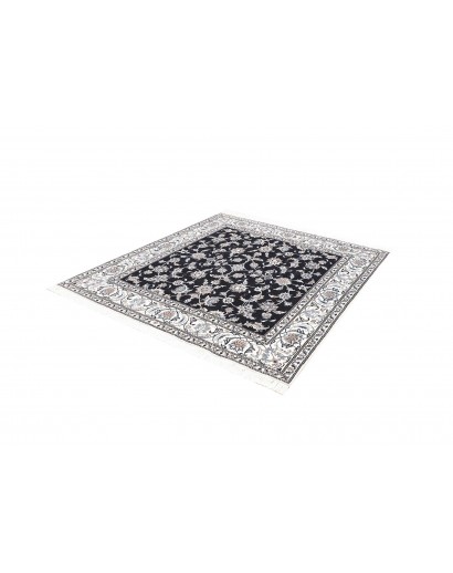 Tappeto Nain Kashmar Persia grigio 197x218