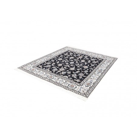 Tappeto Nain Kashmar Persia grigio 197x218