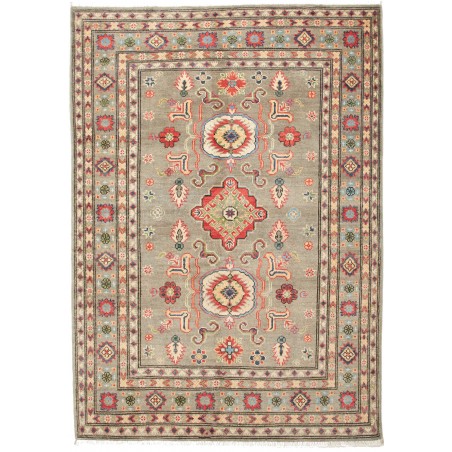Tappeto Kazak Afghanistan marrone verde 128x182