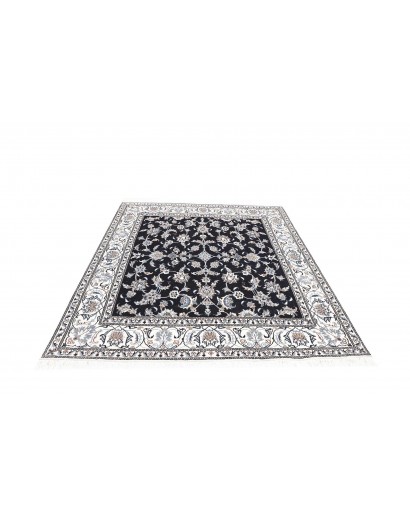 Tappeto Nain Kashmar Persia grigio 197x218