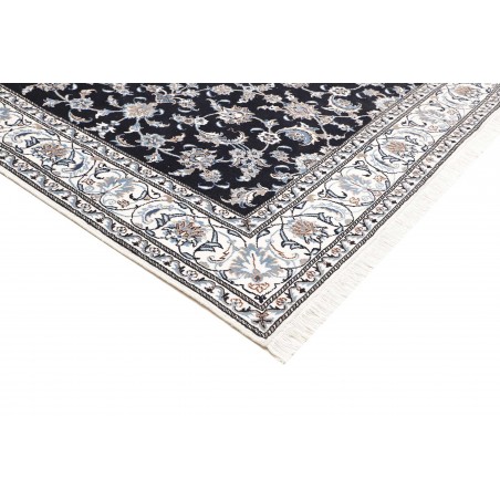 Tappeto Nain Kashmar Persia grigio 197x218