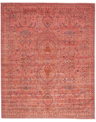 Tappeto Shahi Fine Pakistan rosso 249x307