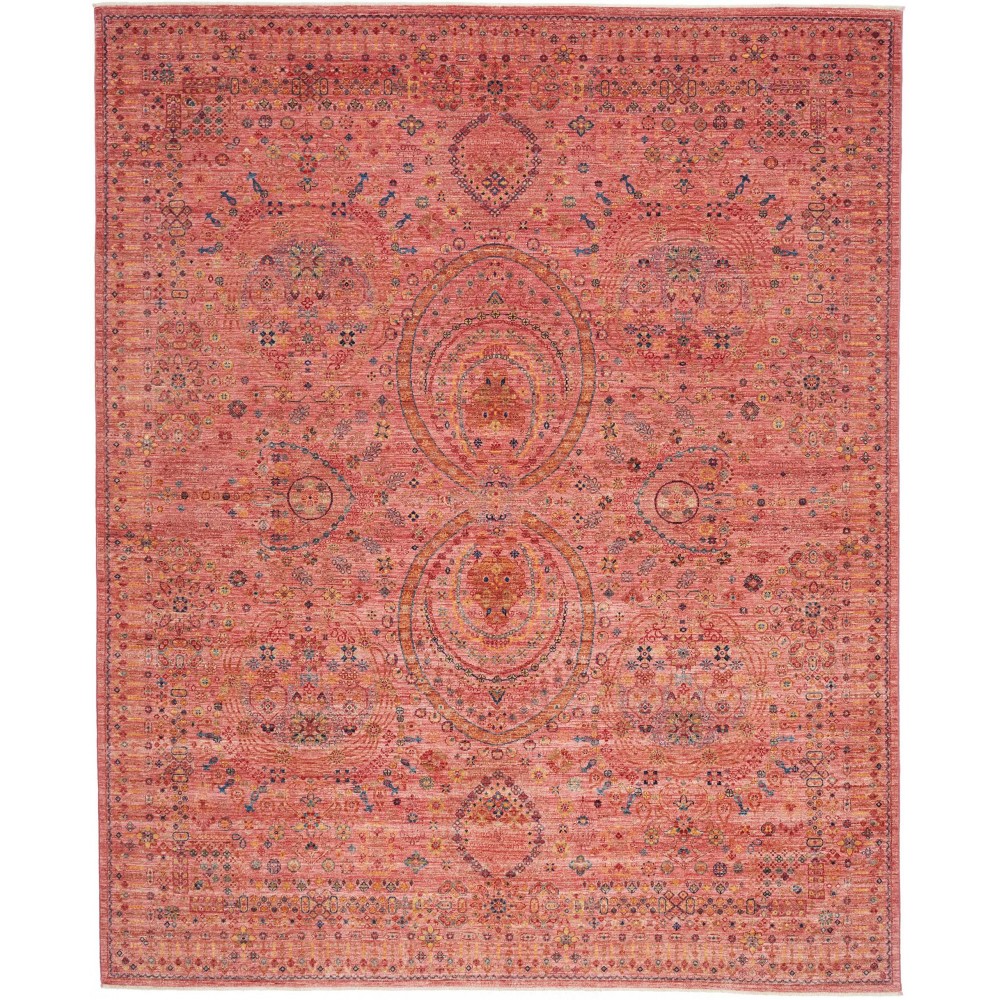 Tappeto Shahi Fine Pakistan rosso 249x307