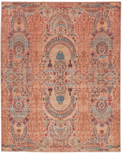Tappeto Shahi Fine Pakistan marrone grigio 248x309