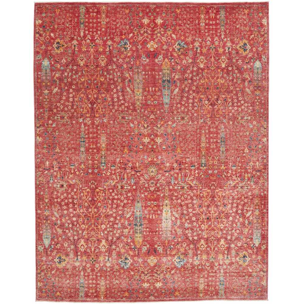 Tappeto Shahi Fine Pakistan rosso marrone 248x315