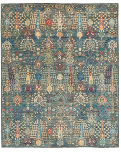 Tappeto Shahi Fine Pakistan bianco marrone 246x303
