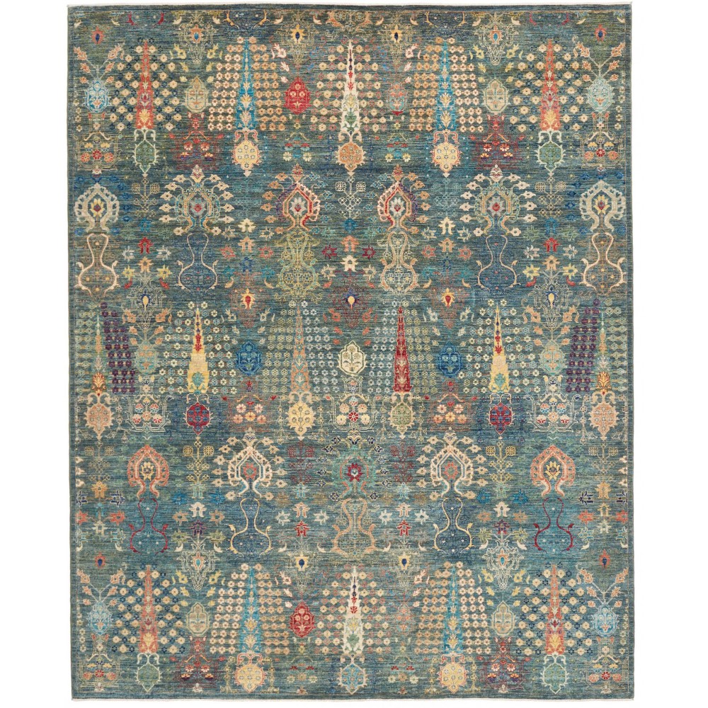 Tappeto Shahi Fine Pakistan bianco marrone 246x303
