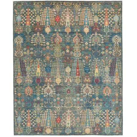 Tappeto Shahi Fine Pakistan bianco marrone 246x303