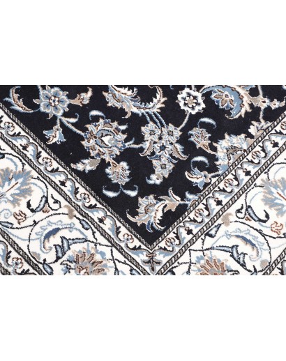 Tappeto Nain Kashmar Persia grigio 197x218