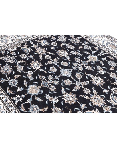 Tappeto Nain Kashmar Persia grigio 197x218